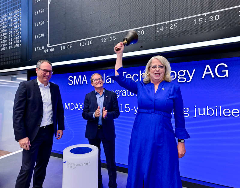 15th anniversary of the stock exchange of SMA