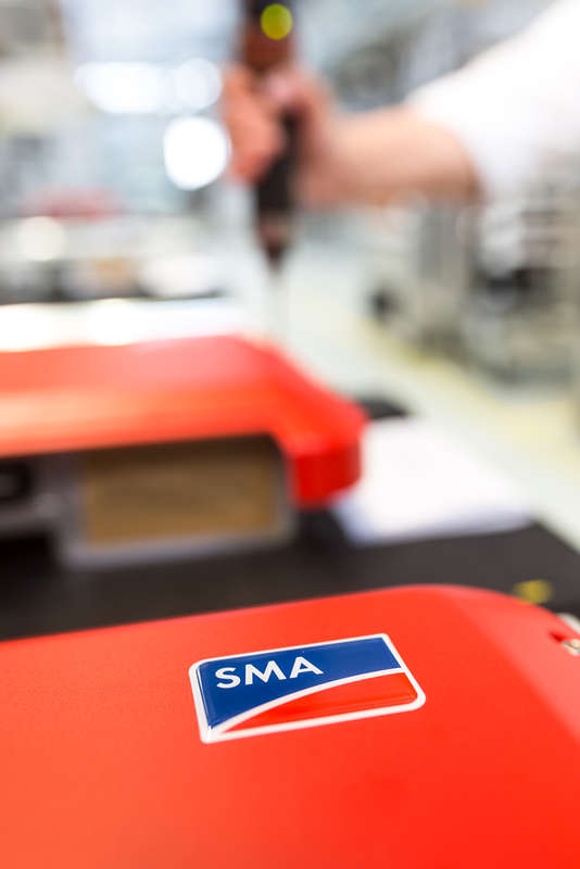 SMA Sunny Boy inverter production in Niestetal, Germany