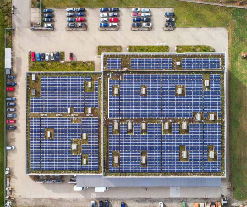 Gewerbliche Solaranlage Tettnang, Deutschland
